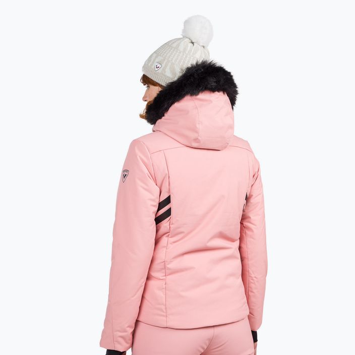Kurtka narciarska damska Rossignol Ski cooper pink 2