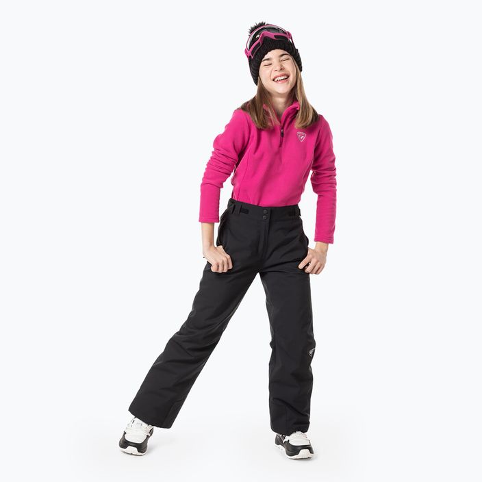 Spodnie narciarskie dziecięce Rossignol Girl Ski black 4