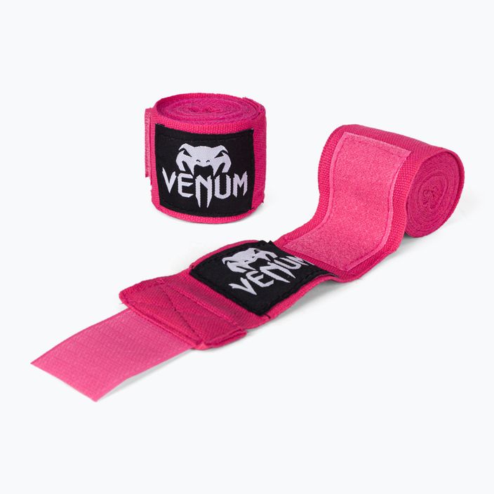 Bandaże bokserskie Venum Kontact 250 cm neo pink