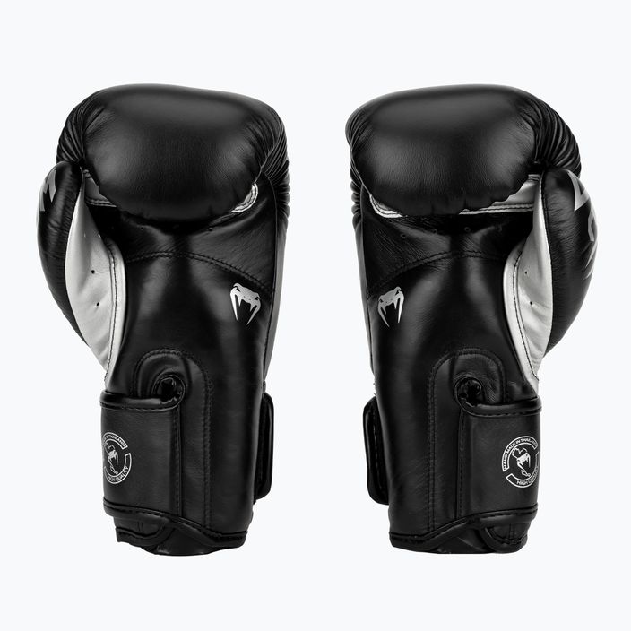 Rękawice bokserskie Venum Giant 3.0 czarno-srebrne 2055-128 2