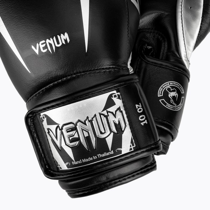 Rękawice bokserskie Venum Giant 3.0 czarno-srebrne 2055-128 5
