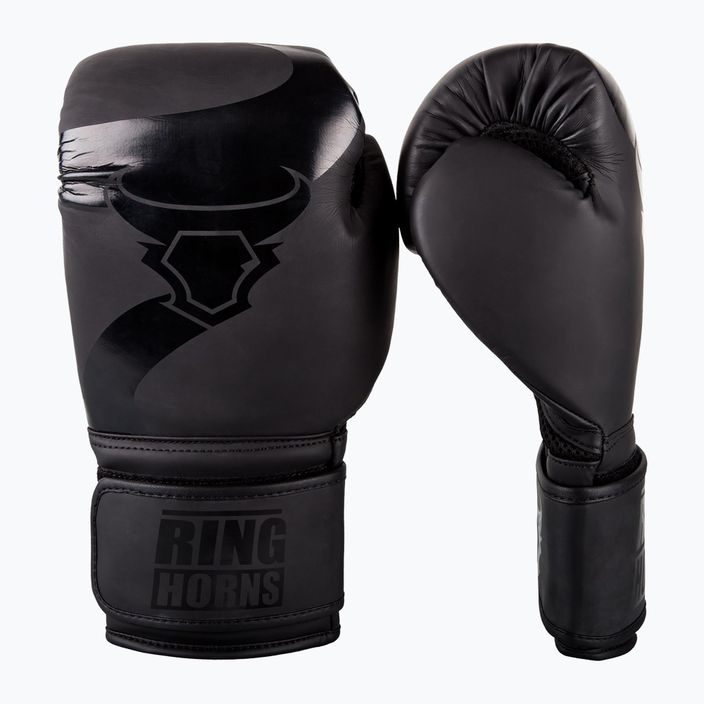 Rękawice bokserskie Ringhorns Charger black/black 6