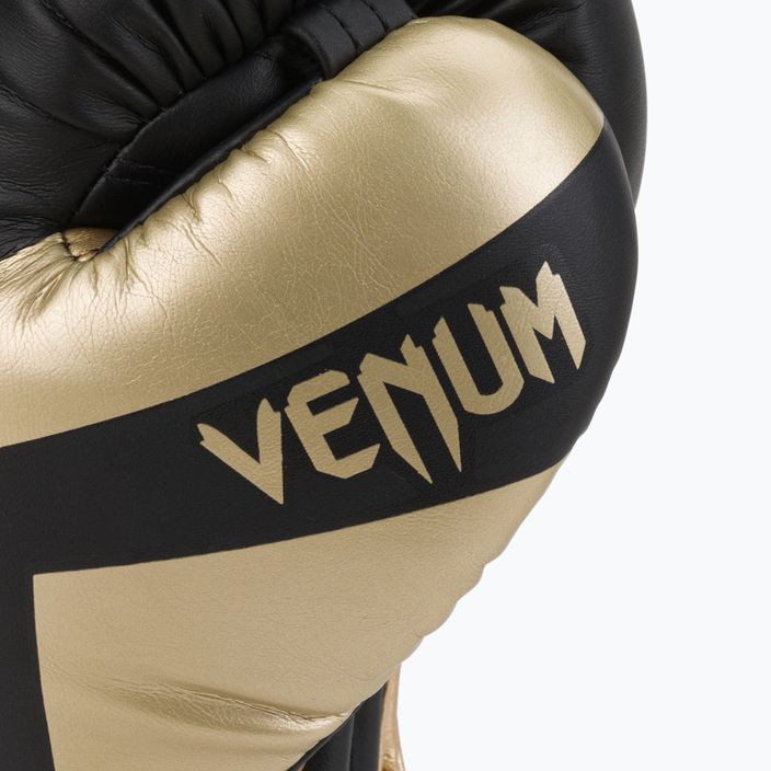 Rękawice bokserskie Venum Elite black/gold 6