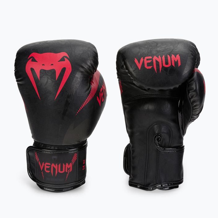 Rękawice bokserskie Venum Impact czarne VENUM-03284-100 3