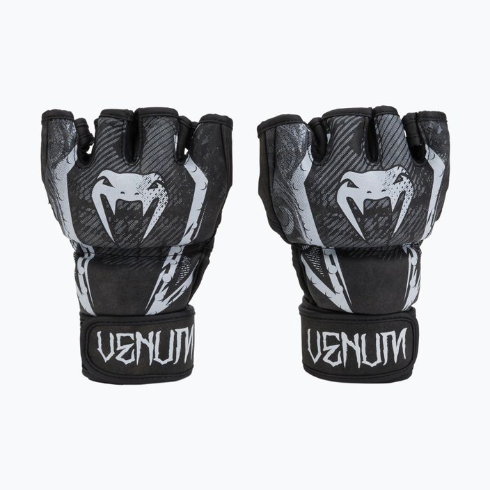 Rękawice grapplingowe męskie Venum GLDTR 4.0 czarno-białe VENUM-04166