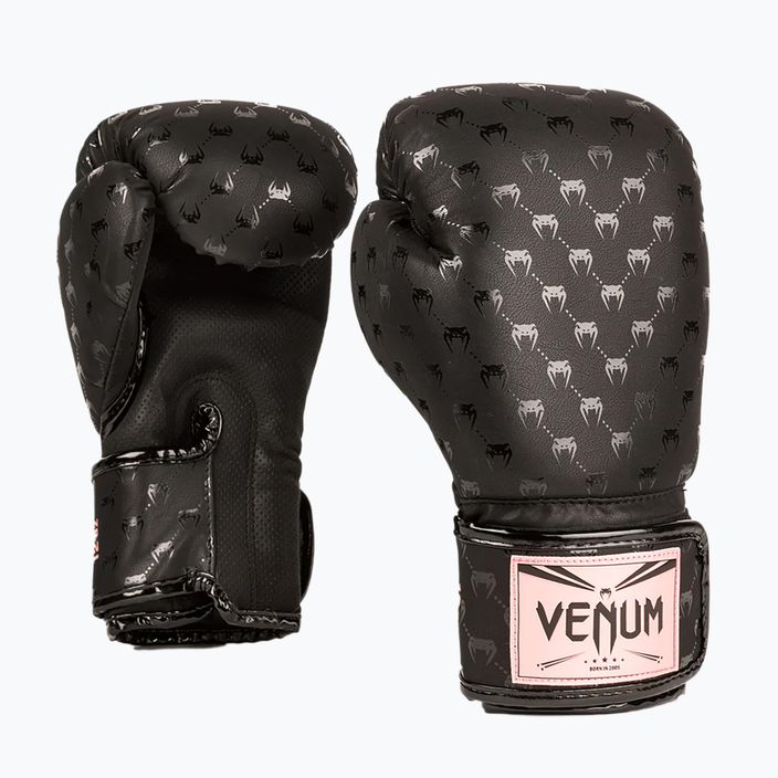 Rękawice bokserskie Venum Impact Monogram czarno-złote VENUM-04586-537 7
