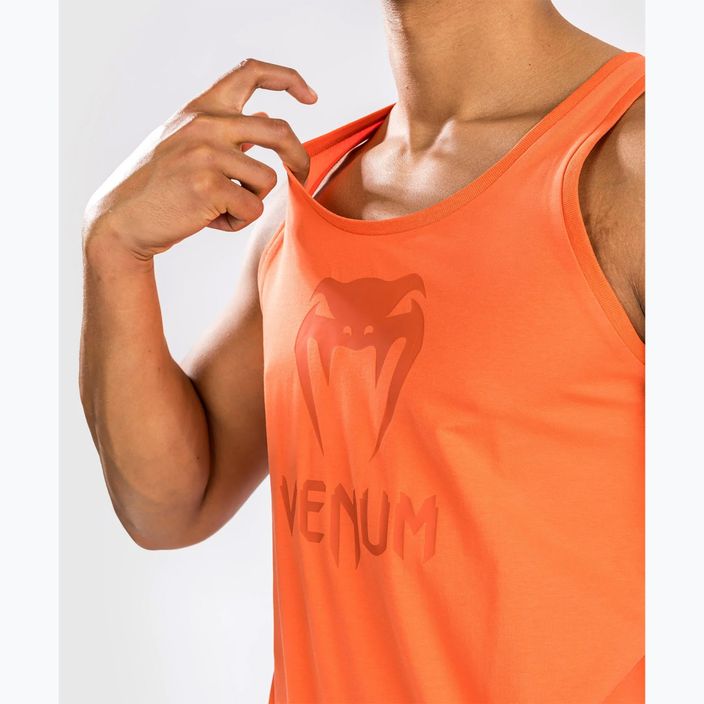 Tank top męski Venum Classic orange 6