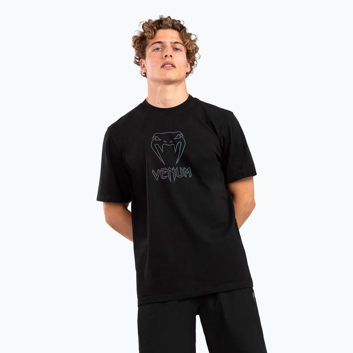 Koszulka męska Venum Classic black/black reflective 4
