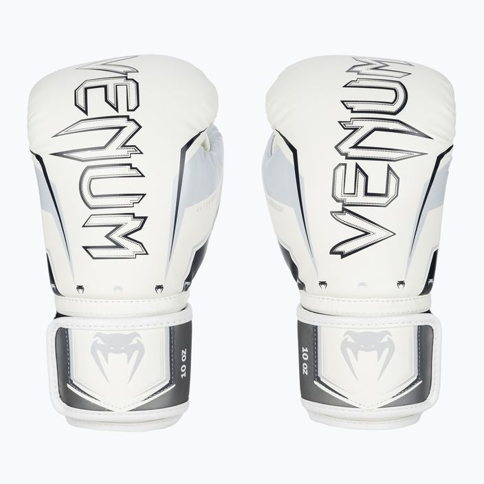 Rękawice bokserskie Venum Elite Evo grey/white