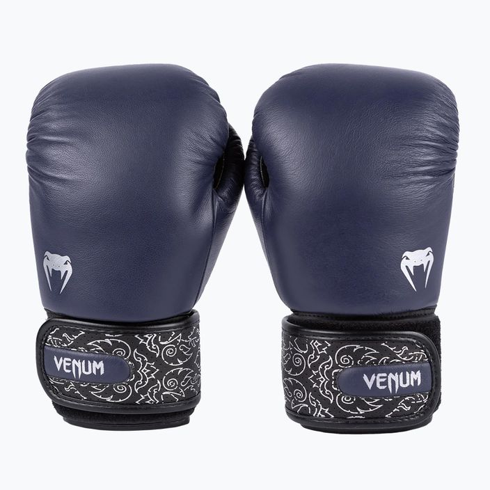 Rękawice bokserskie Venum Power 2.0 navy blue/black 7