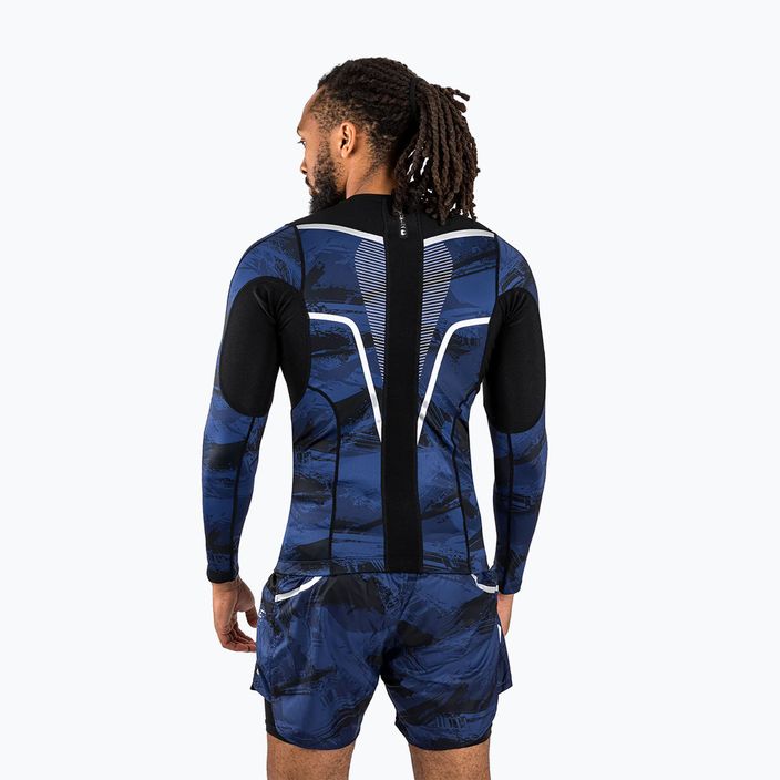 Longsleeve męski Venum Electron 3.0 Rashguard navy 3