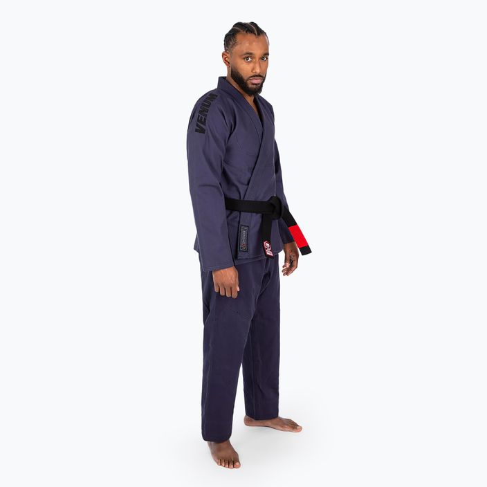 GI do brazylijskiego jiu-jitsu Venum Contender Evo lavender grey 4