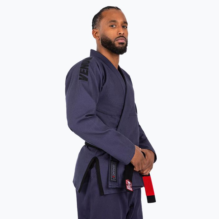 GI do brazylijskiego jiu-jitsu Venum Contender Evo lavender grey 5