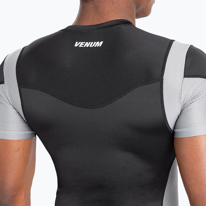 Rashguard męski Venum Tempest Rashguard black/ grey 5