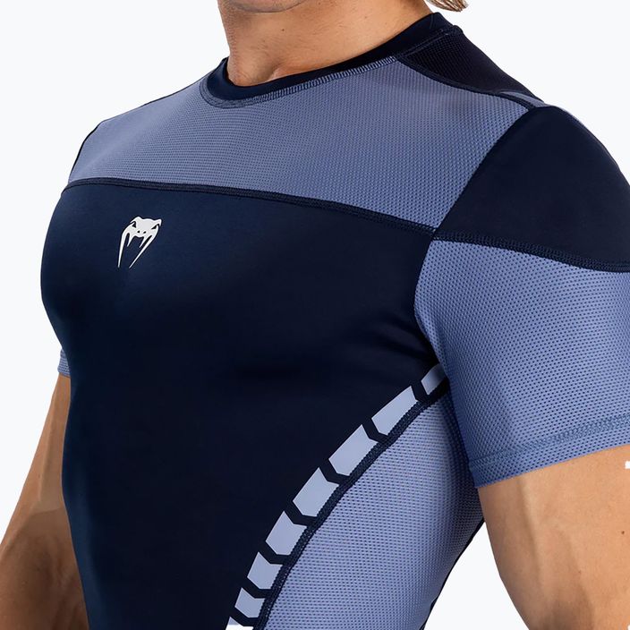 Rashguard męski Venum Tempest Rashguard navy blue 4