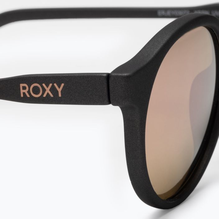Okulary przeciwsłoneczne damskie ROXY Moanna matte grey/flash rose gold 4