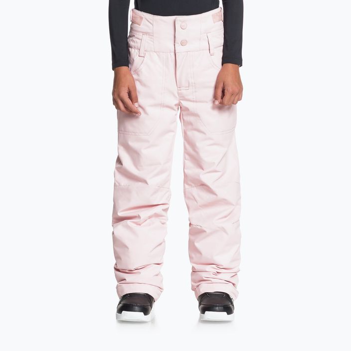Spodnie snowboardowe dziecięce ROXY Diversion powder pink 5