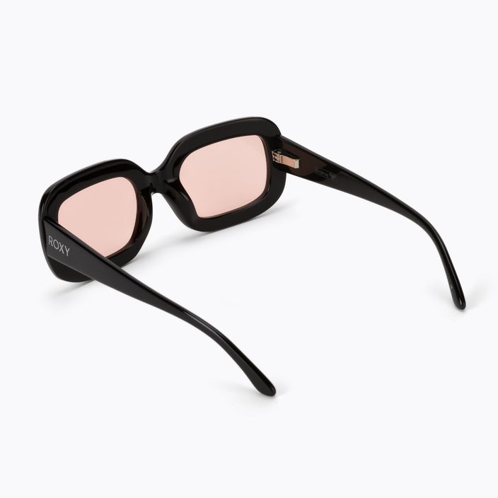 Okulary przeciwsłoneczne damskie ROXY Balme shiny black/pink 2