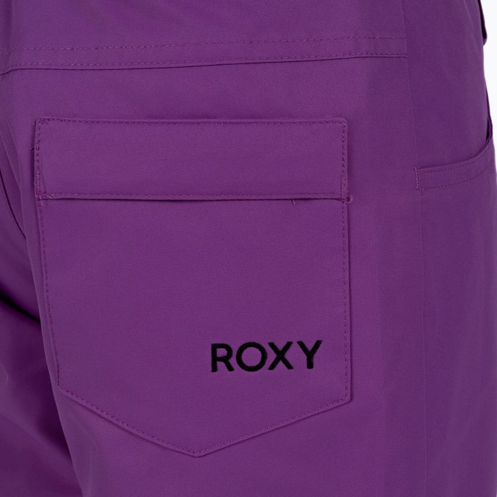 Spodnie snowboardowe dziecięce ROXY Diversion purple 6