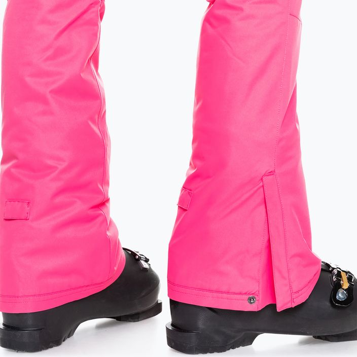 Spodnie snowboardowe damskie ROXY Backyard pink 5