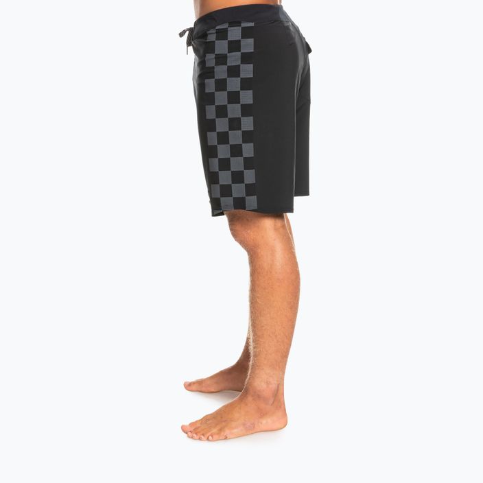 Szorty kąpielowe męskie Quiksilver Highlite Arch 19" czarne EQYBS04648-KVJ0 2
