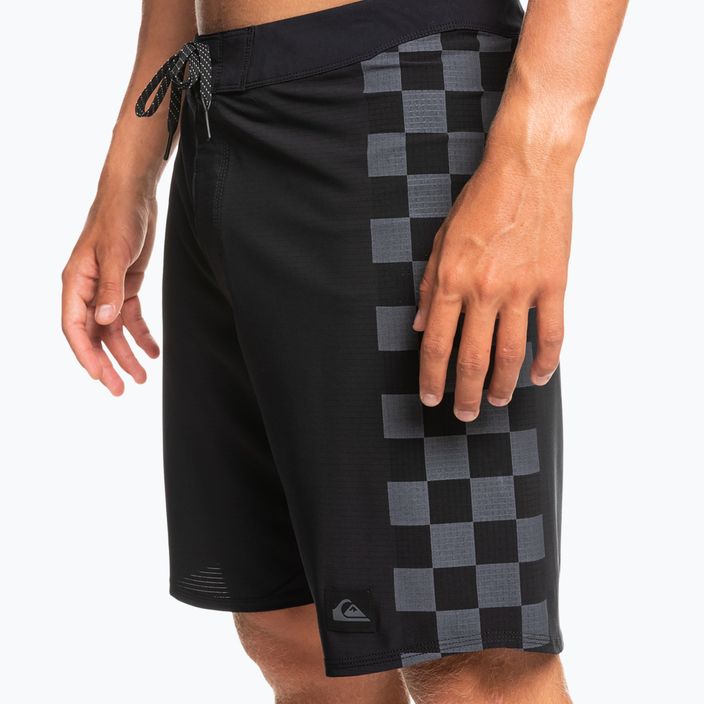 Szorty kąpielowe męskie Quiksilver Highlite Arch 19" czarne EQYBS04648-KVJ0 3