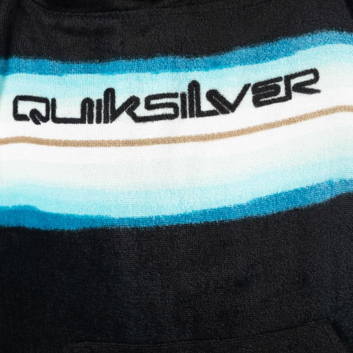 Ponczo dziecięce Quiksilver Hoody Towel black/blue 3