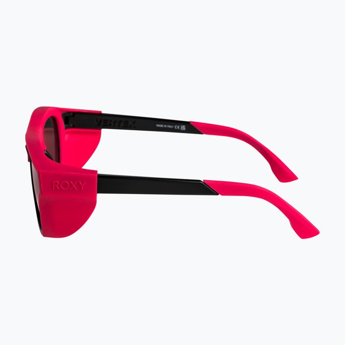 Okulary przeciwsłoneczne damskie ROXY Vertex black/ml red 4