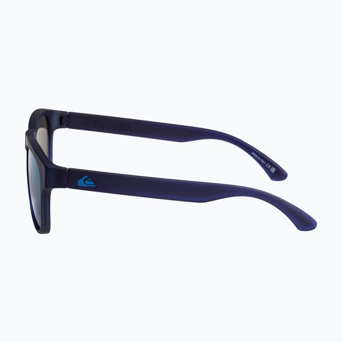 Okulary przeciwsłoneczne męskie Quiksilver Tagger navy flash blue 3