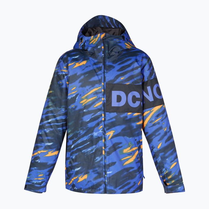 Kurtka snowboardowa męska DC Propaganda angled tie dye royal blue 9