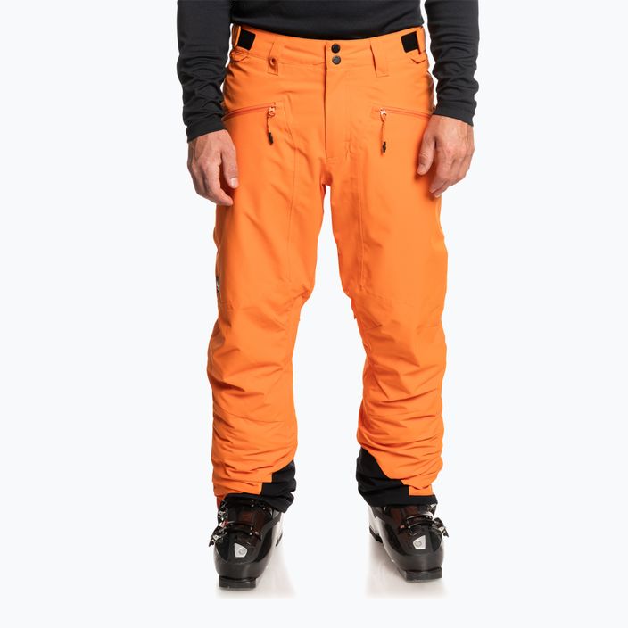 Spodnie snowboardowe męskie Quiksilver Boundry russet orange 6