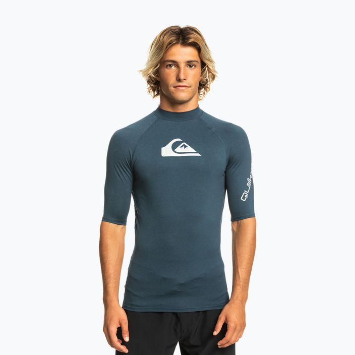 Koszulka do pływania męska Quiksilver All Time navy blazer heather 3