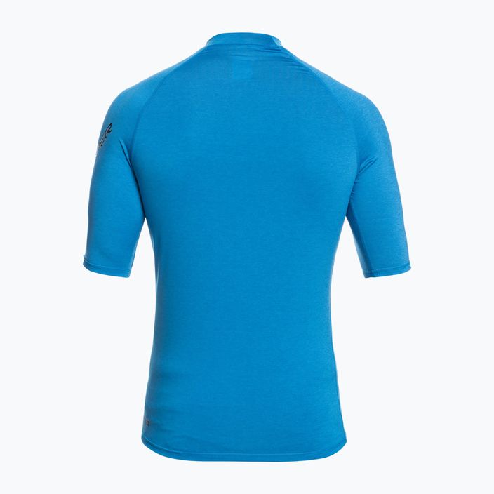 Koszulka do pływania męska Quiksilver All Time snorkel blue heather 2