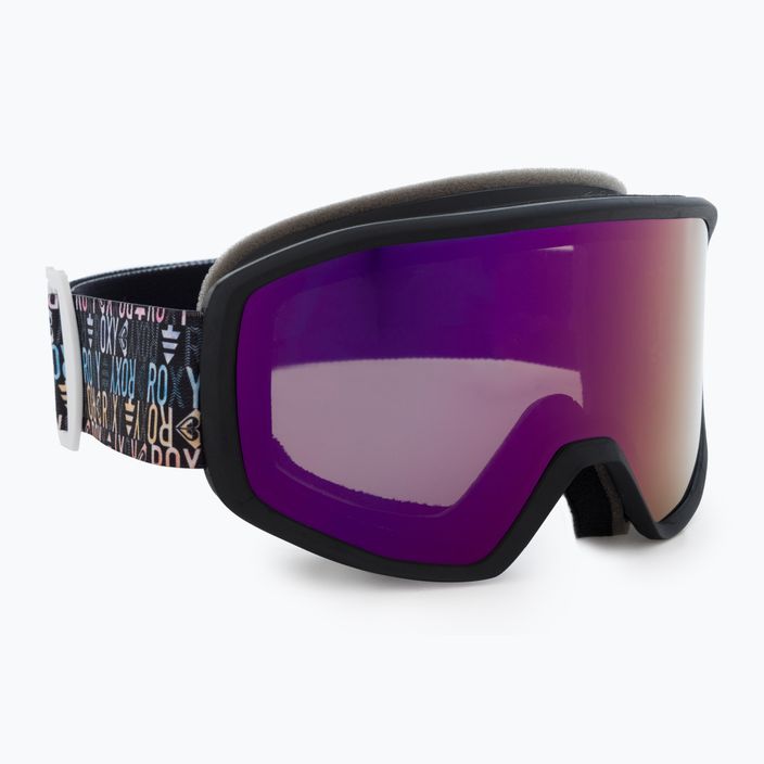 Gogle snowboardowe damskie ROXY Izzy sapin/purple ml