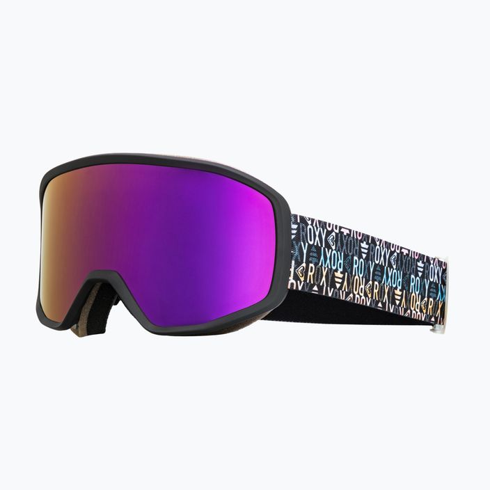 Gogle snowboardowe damskie ROXY Izzy sapin/purple ml 5