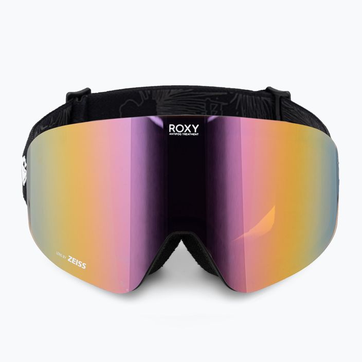 Gogle snowboardowe damskie ROXY Fellin Color Luxe black/clux ml light purple 2
