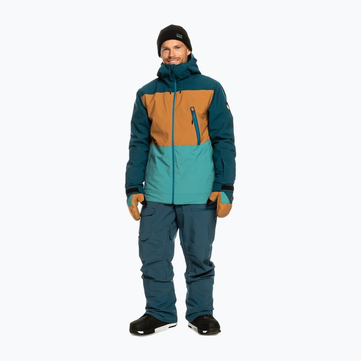 Spodnie snowboardowe męskie Quiksilver Utility majolica blue 8