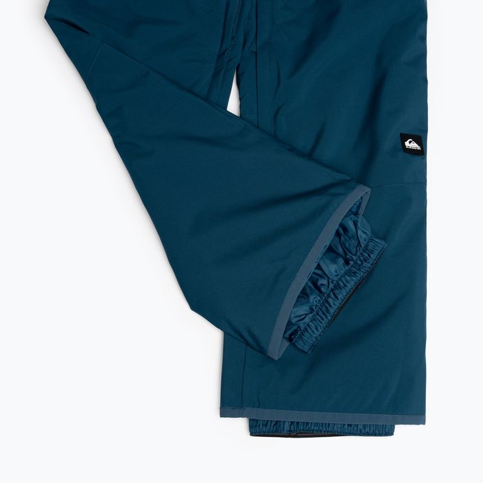 Spodnie snowboardowe dziecięce Quiksilver Mash Up Bib majolica blue 11