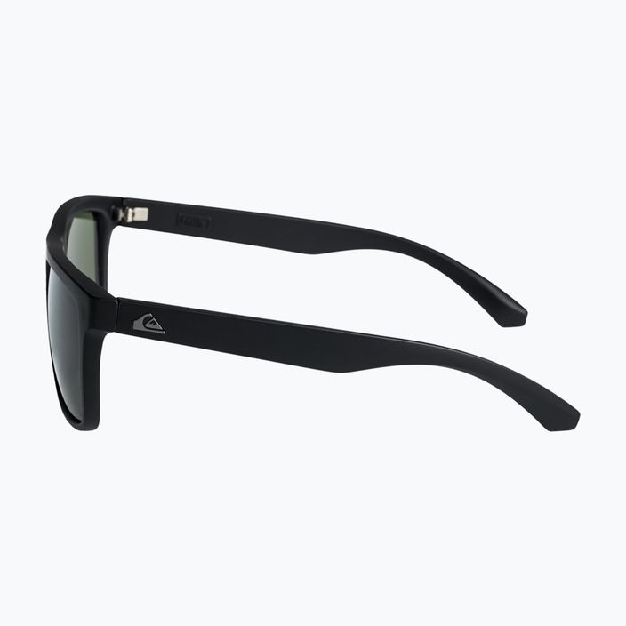 Okulary przeciwsłoneczne męskie Quiksilver Ferris Polarised black green plz 3