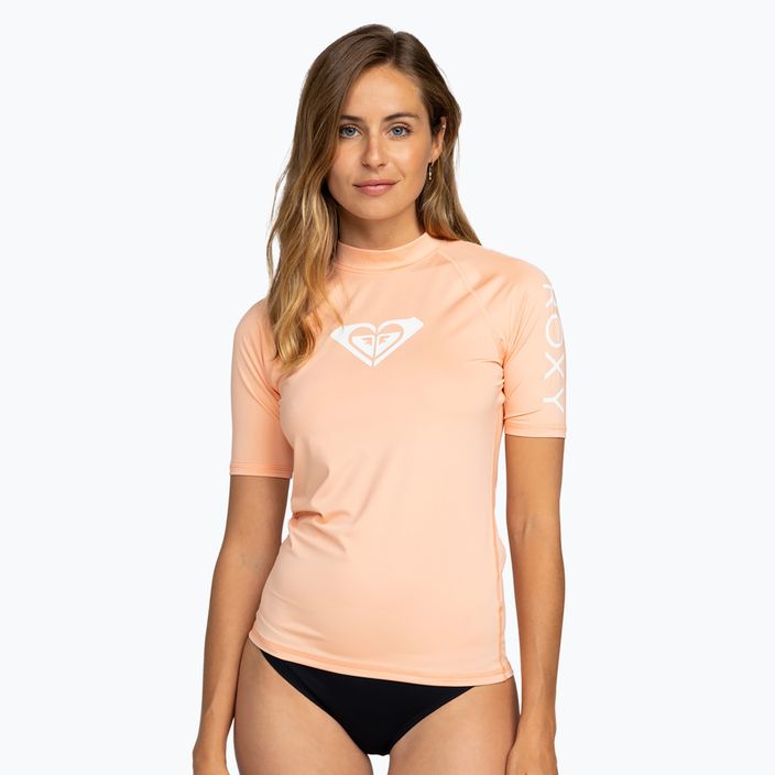 Koszulka do pływania damska ROXY Whole Hearted salmon