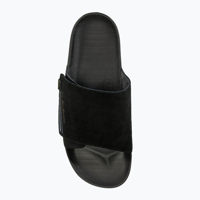 Klapki męskie Quiksilver Rivi Suede black 1 5