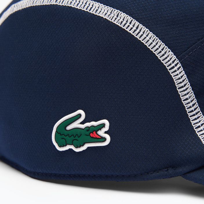 Czapka z daszkiem męska Lacoste RK7574 432 navy blue/navy blue 4