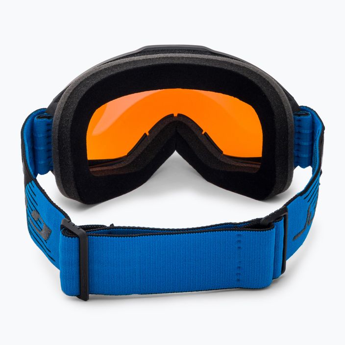 Gogle narciarskie Julbo Ison XCL black blue/orange/flash blue 3