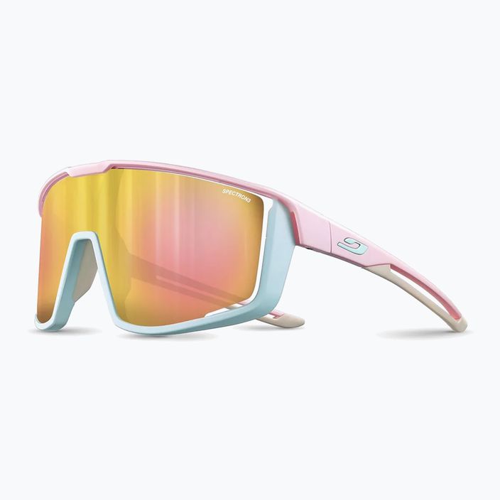 Okulary przeciwsłoneczne Julbo Fury Spectron 3Cf matt pastel pink/light blue 5