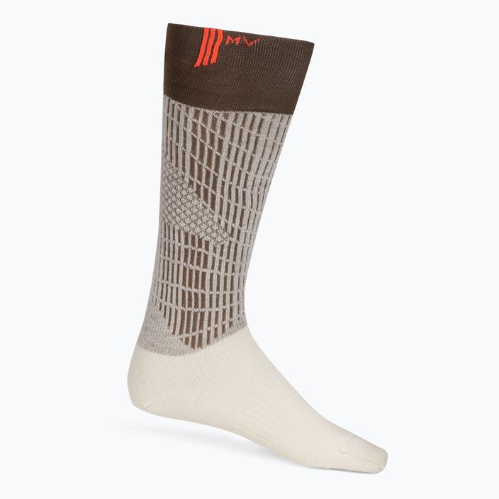 Skarpety narciarskie SIDAS Ski MERINO MV brązowe 952351 2