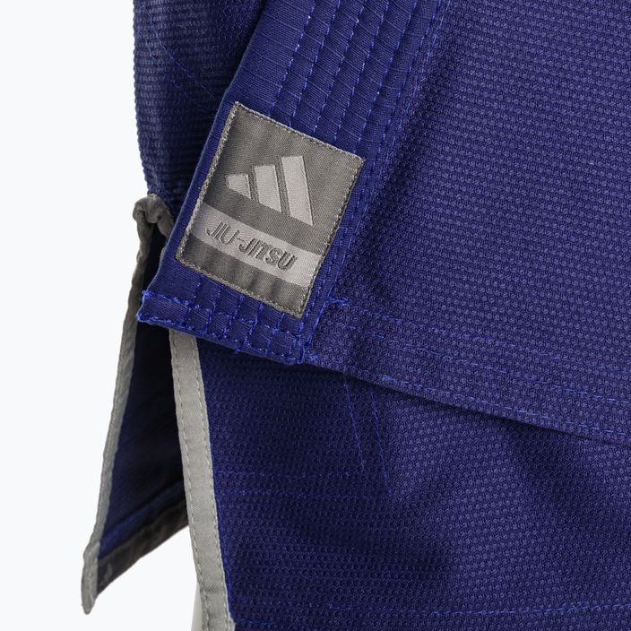 GI do brazylijskiego jiu-jitsu adidas Challenge 2.0 blue/grey 7