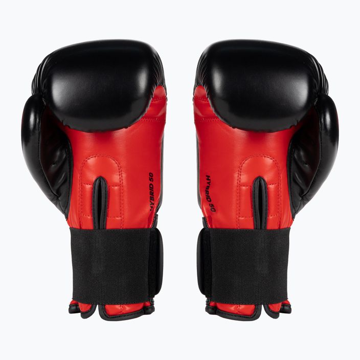 Rękawice bokserskie adidas Hybrid 50 czarne ADIH50 3