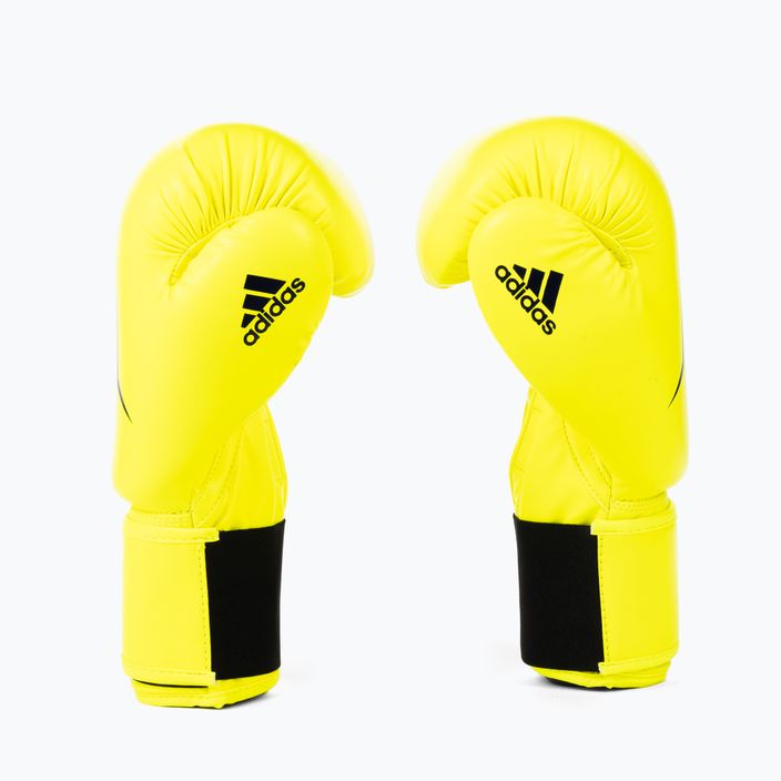 Rękawice bokserskie adidas Speed 50 żółte ADISBG50 4