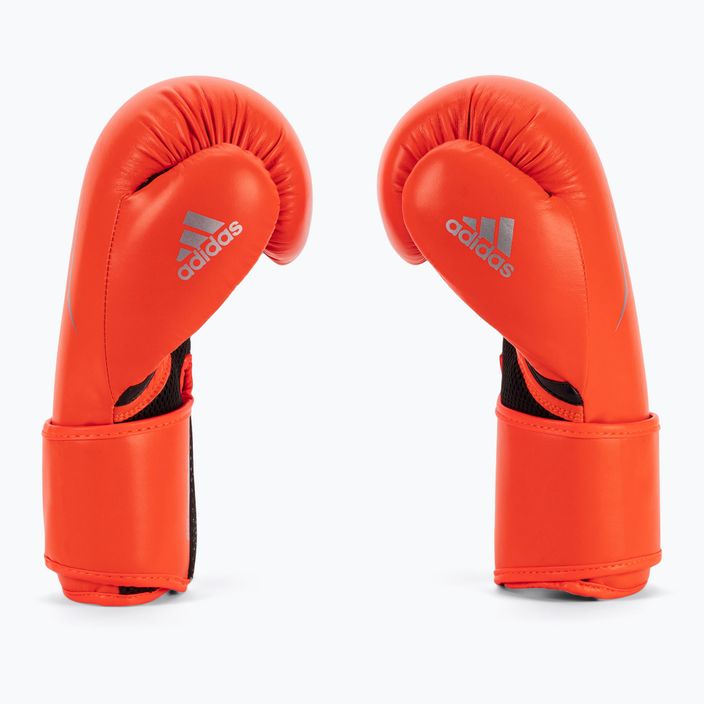Rękawice bokserskie damskie adidas Speed 100 czerwono-czarne ADISBGW100-40985 3