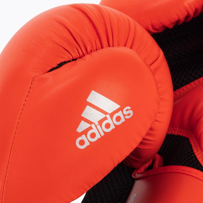 Rękawice bokserskie damskie adidas Speed 100 czerwono-czarne ADISBGW100-40985 4
